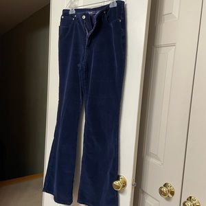 Navy blue corduroy jeans in size 13 for juniors